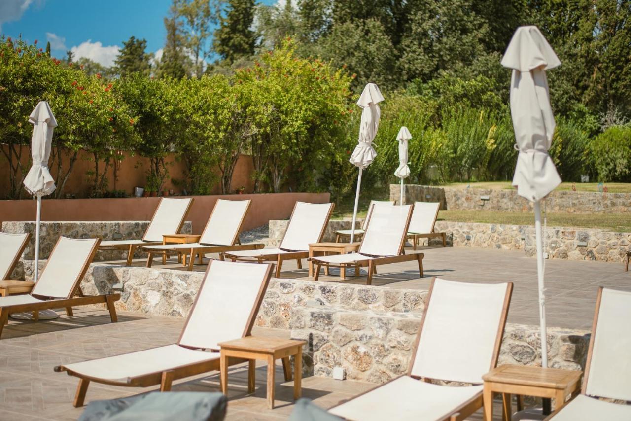 Aparthotel Dominoes Corfu Ipsos Esterno foto