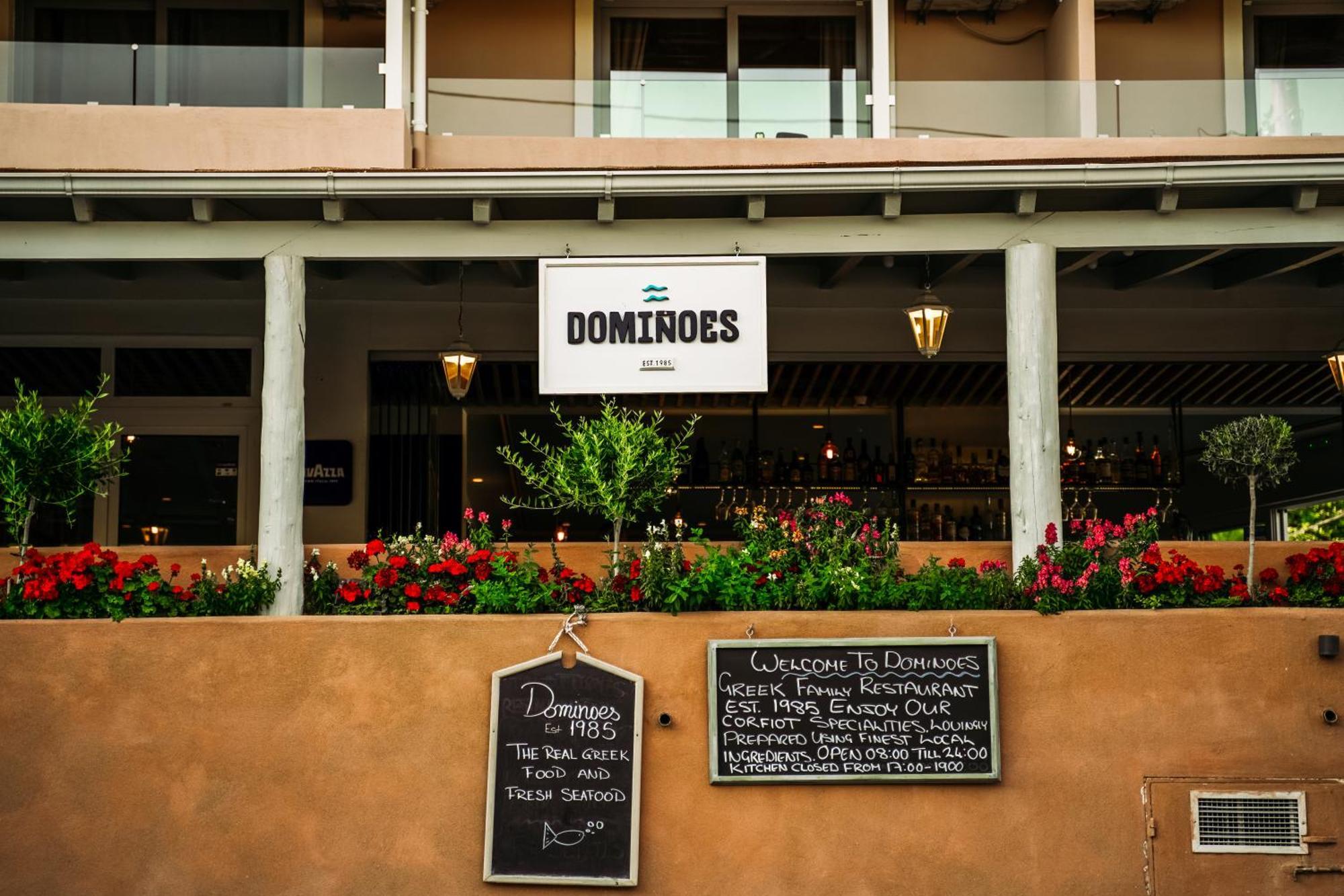Aparthotel Dominoes Corfu Ipsos Esterno foto