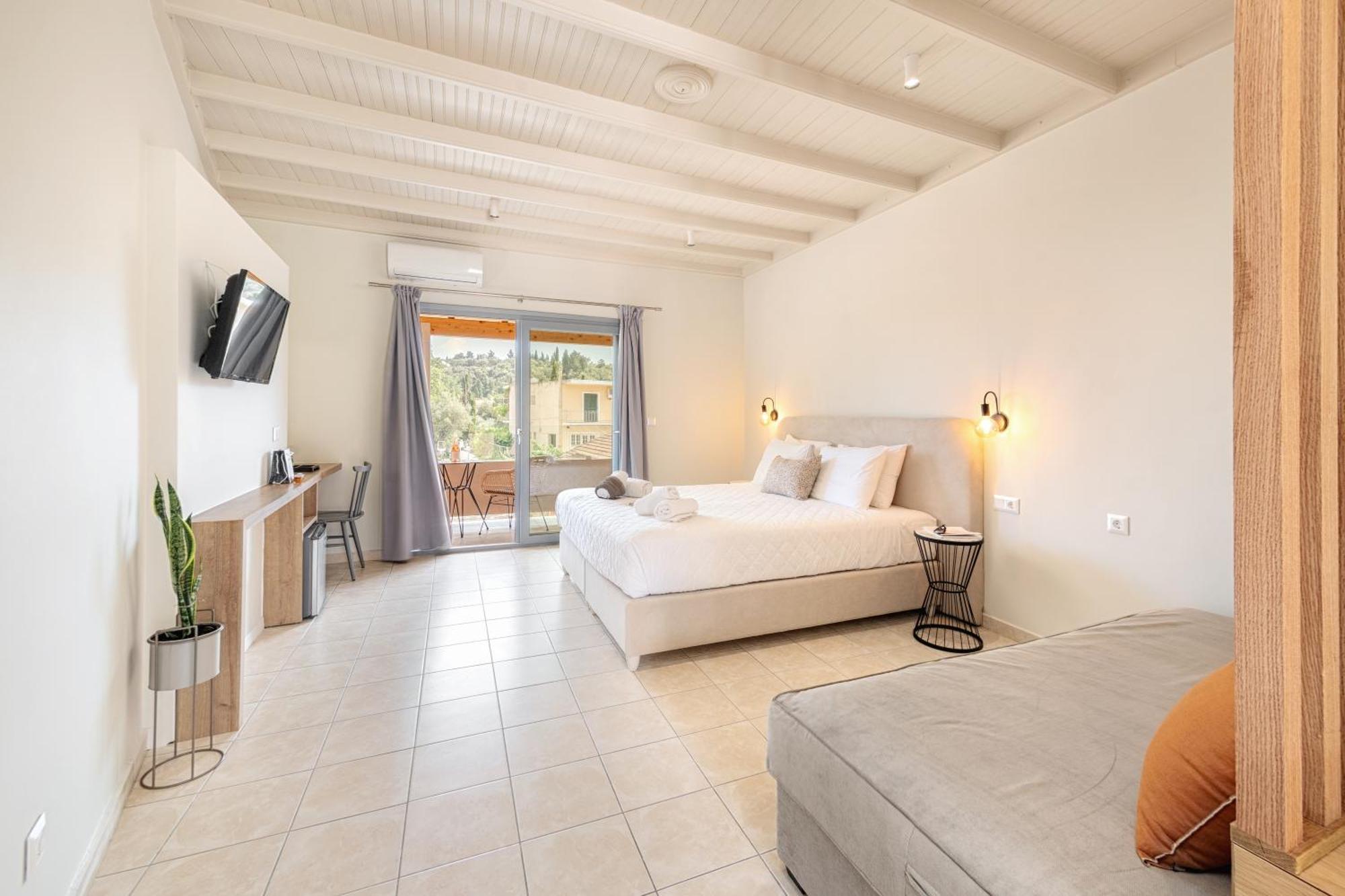 Aparthotel Dominoes Corfu Ipsos Esterno foto