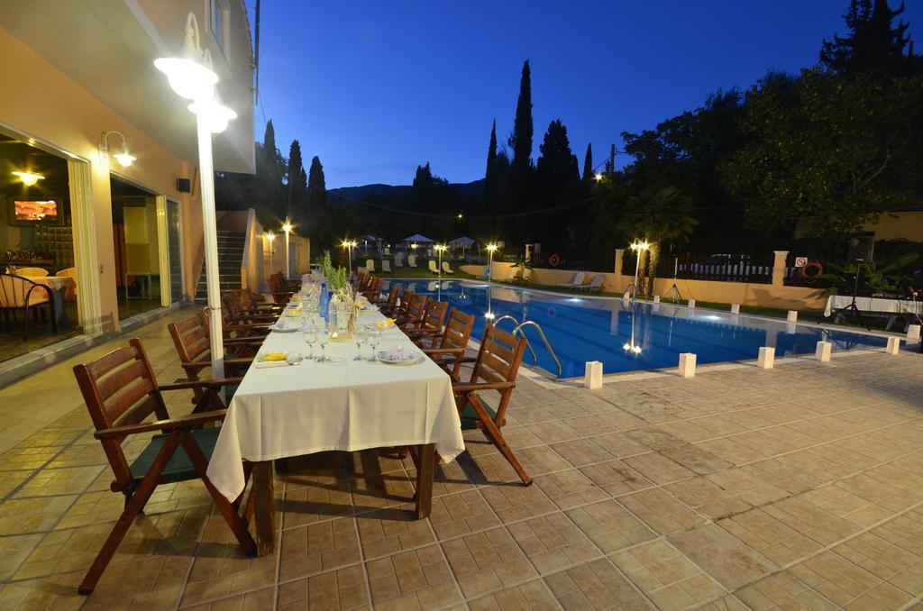 Aparthotel Dominoes Corfu Ipsos Esterno foto