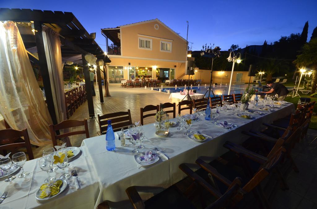 Aparthotel Dominoes Corfu Ipsos Esterno foto